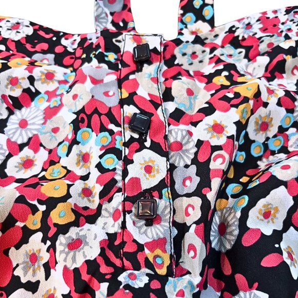 BCBG Generation Floral Romper Size 10 - Picture 3 of 7